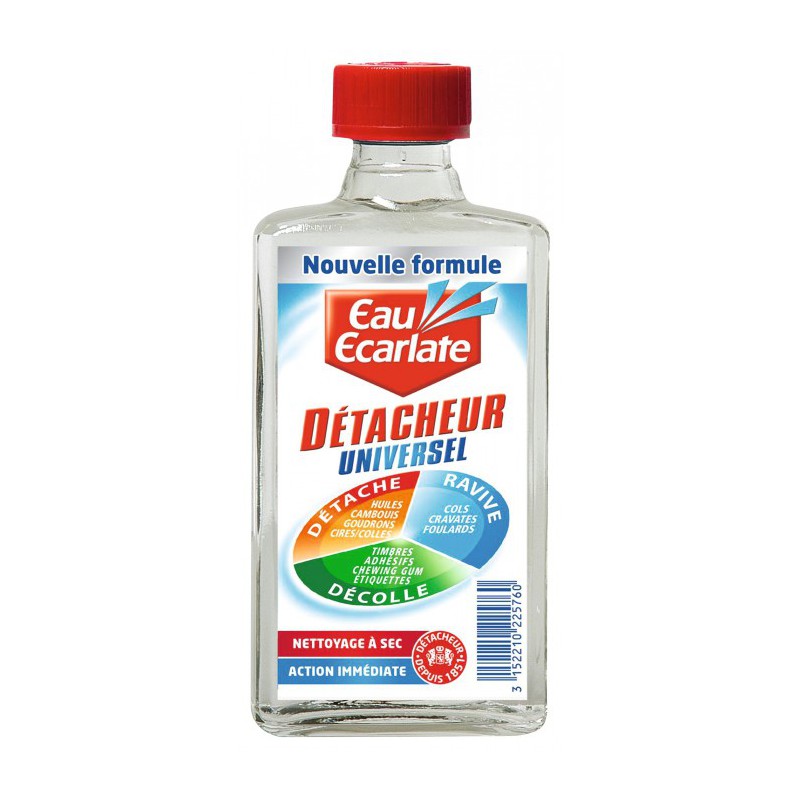 Détacheur Liquide Universel - 250 ml - EAU ECARLATE - Détachant pour textile - 197025B