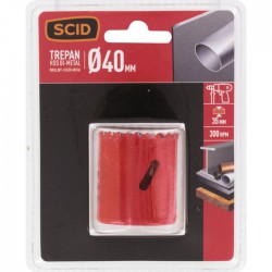 Scie trépan HSS bi-métal - ⌀ 40 mm - SCID - Scie / Lame - BR-704388