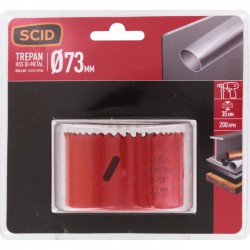 Scie trépan HSS bi-métal - ⌀ 73 mm - SCID - Scie / Lame - BR-704392