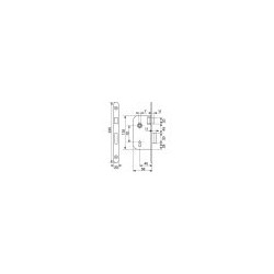 Serrure eco + - Gauche - Clé L - THIRARD - Serrures - SI-301687