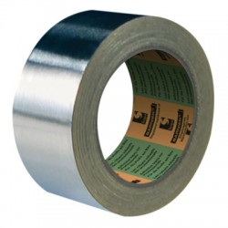 Ruban adhésif Aluminium pour isolation - 50 M x 50 mm - SCAPA - Ruban adhésif isolant - BR-370131