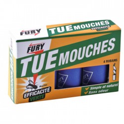 Ruban glu Tue-mouche écologique - FURY - Insectes volants - BR-317499