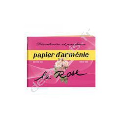 Papier d'Arménie Triple Carnet La Rose - Parfum d'intérieur - DE-318592