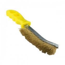 Brosse convexe - fil laiton de TIVOLY - Brosse de ponçage - DE-335240