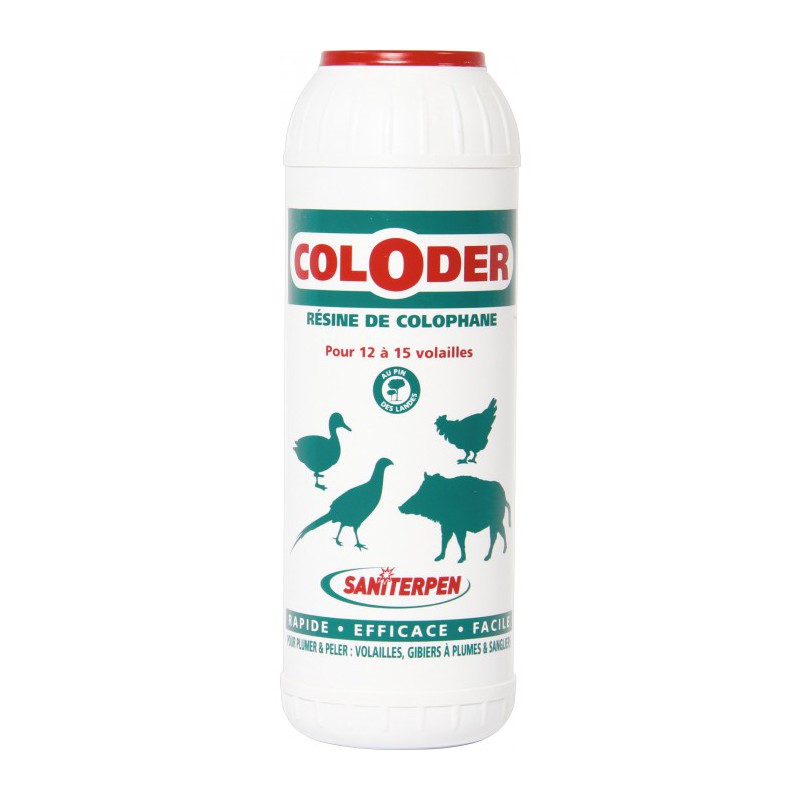 Coloder - Résine de Colophane - 600 Grs - SANITERPEN - Hygiène et entretien animaux - BR-454516