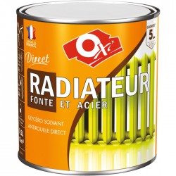 Peinture antirouille - Radiateur Fonte et acier - 0.5 L - OXY - Peintures - BR-415488