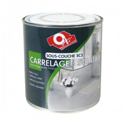 Peinture sous-couche verre et carrelage - 0.5 L - OXI - Peintures - DE-456426