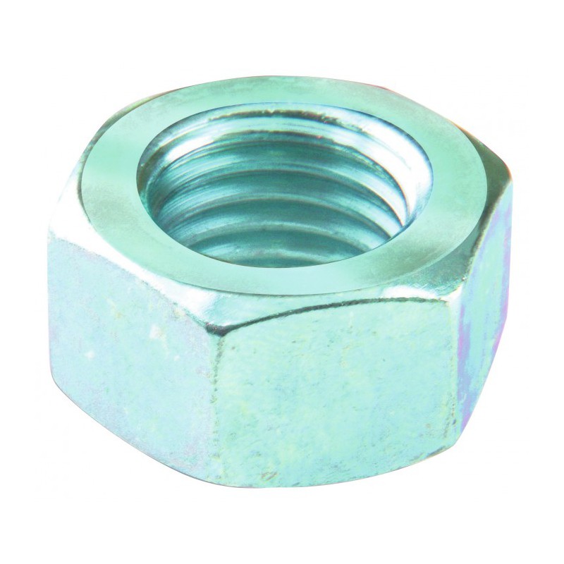 Ecrou hexagonal acier zingué - 4 mm - Lot de 12 - FIX'PRO - Écrou - BR-487652