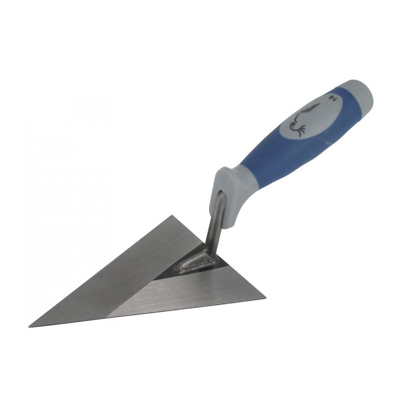 Truelle triangulaire bi-matière 14 cm - OUTIBAT - Truelle - BR-230704