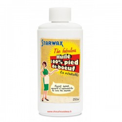 Huile de pied de boeuf - 250ml - STARWAX - Entretien du cuir - DE-562876