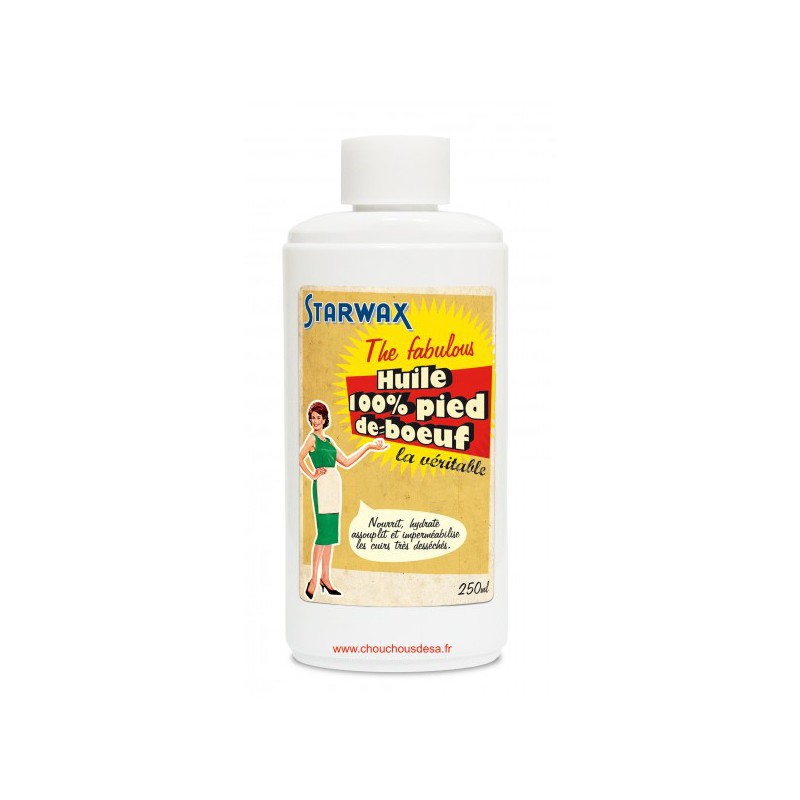 Huile de pied de boeuf - 250ml - STARWAX - Entretien du cuir - DE-562876