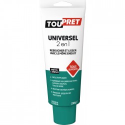 Enduit pâte universel 2 en 1 - 290 Grs - TOUTPRET - Enduit universel / Multi-usages - BR-616104