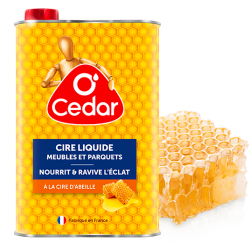 Cire liquide - Meubles et parquets - 750 ml - O'CEDAR - Entretien du bois - BR-163109