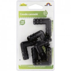 Coude cannelé 90° - CAP VERT - Coudes mâle - femelle - BR-654411