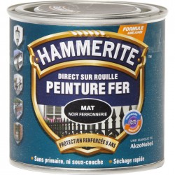 Hammerite - Peinture mat ferronerie - 250 ml - Peintures - BR-700498