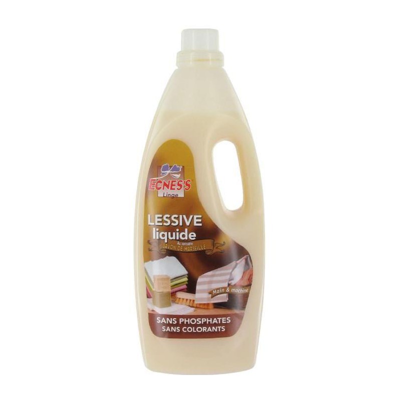 Lessive liquide - Savons de Marseille - Ecnes's - 2 L - Lessives - BR-702777