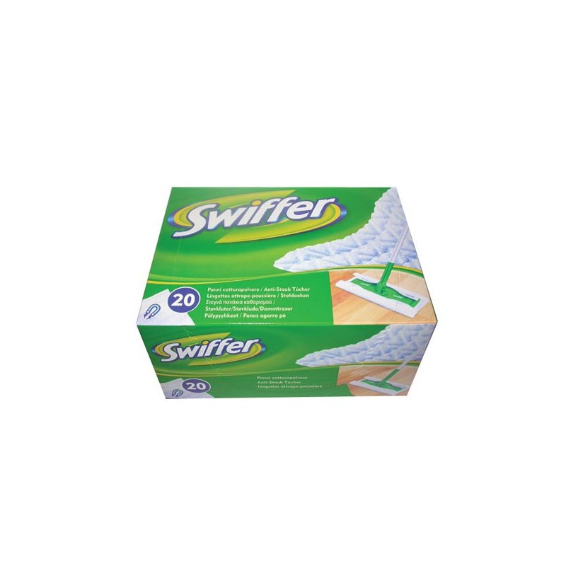 Lingettes dépoussièrantes - x20 - SWIFFER - Plumeau - DE-730325