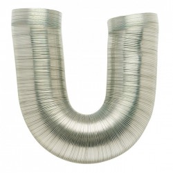 Gaine alu flexible extensible / LS - Extensible - à¸ int 150 mm - DMO - Gaines et conduits - BR-775207