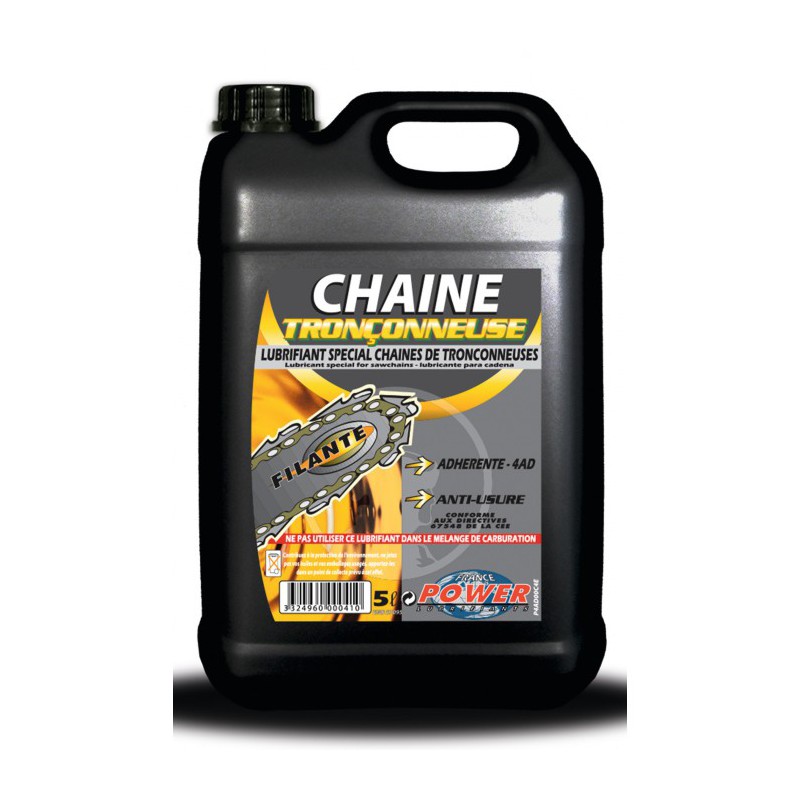 Huile filante spéciale chaine tronconneuse / Bidon 5 l - MINERVA - Entretien outillage - BR-788228