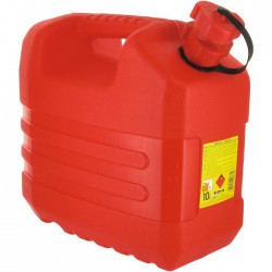 Jerrican rouge 10 L avec bouchon verseur - EDA - Jerrican - BR-810800