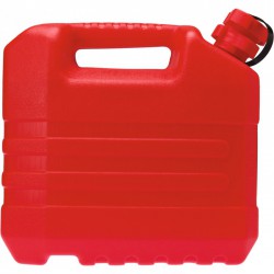 Jerrican rouge 10 L avec bouchon verseur - EDA - Jerrican - BR-810800