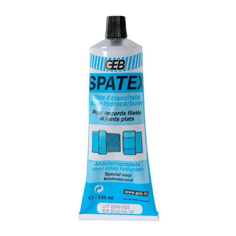 Pâte Spatex - 125 ml - GEB - Étanchéité / Isolation - SI-839001