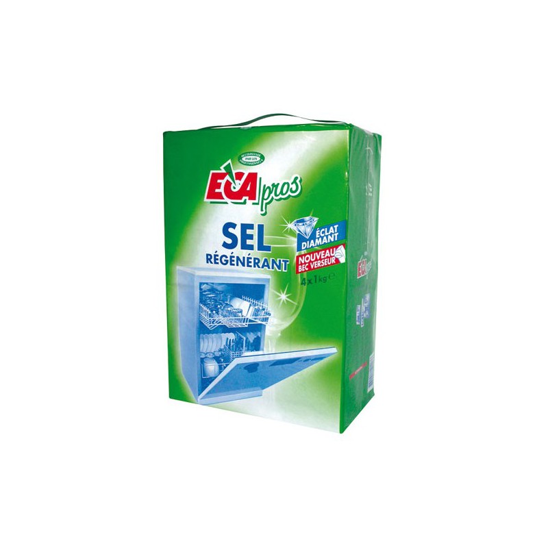 Sel anti-calcaire Eca pros - 4 sachets 1 kg - Entretien de la cuisine - DE-866442