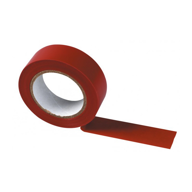 Ruban adhésif isolant - PVC - 15 mm x 10 m - Rouge - LEGRAND - Ruban adhésif isolant - BR-113460