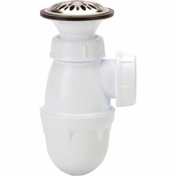 Combiné bonde/siphon urinoir à  grille - NICOLL - Bondes pour lavabo / Bidet / Douche - SI-150234