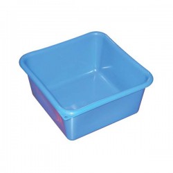 Cuvette carrée - Bleu - 15 L - 38 cm - Bassine et seau - DE-868851