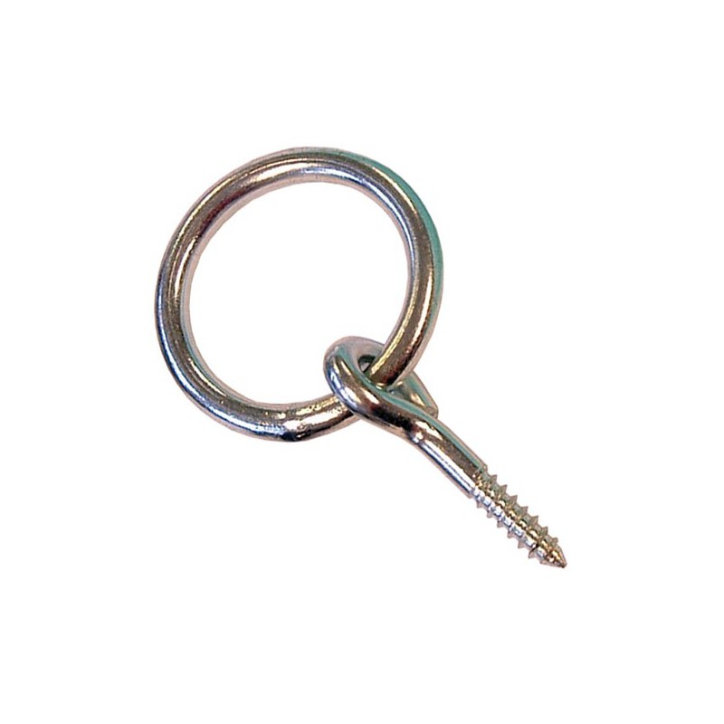 Anneau d'écurie - A vis bois - 12 x 70 mm - MERMIER - Câble / Chaîne - BR-595521
