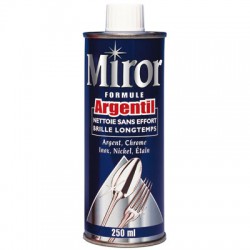 Crême Argentil - 250 ml - MIROR - Entretien des métaux - DE-129007