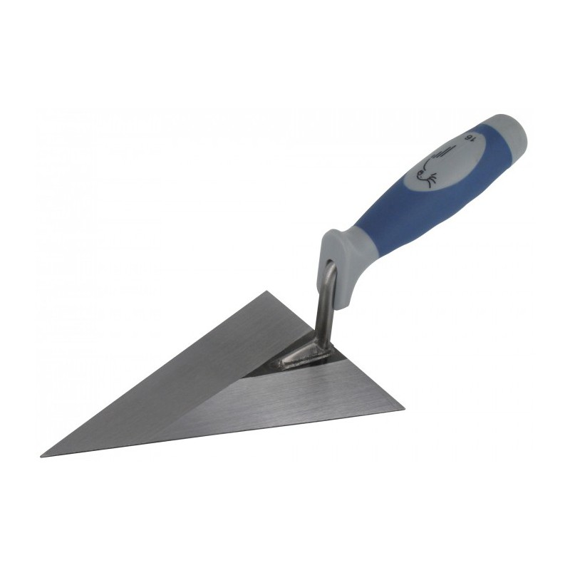 Truelle triangulaire bi-matière 16 cm - OUTIBAT - Truelle - BR-230706