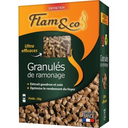 Granulés de ramonage - Flam&Co - 3 Kg - DIABLOTIN - Cheminées / Poêles / Chauffage - BR-589980