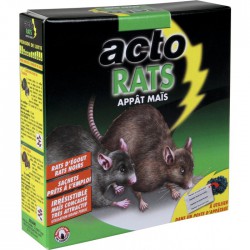 Raticide - Appât Maïs - 140 Grs - ACTO - Rongeurs - BR-676985