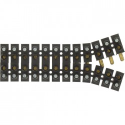 Barettes de connexion Suprem à  broche - Noir - 10mm2 - LEGRAND - Bornes et barettes de connexion - BR-134899