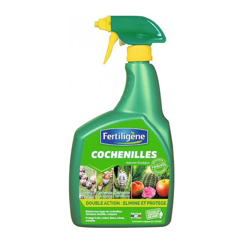 Anti-cochenilles - Prêt à  l'emploi - 800 ml - FERTILIGENE - Traitements Insectes / maladies - BR-130161