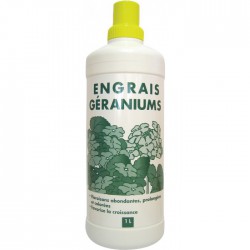 Engrais liquide pour géraniums - 1 L - FLORENDI - Engrais et activateur - BR-124128