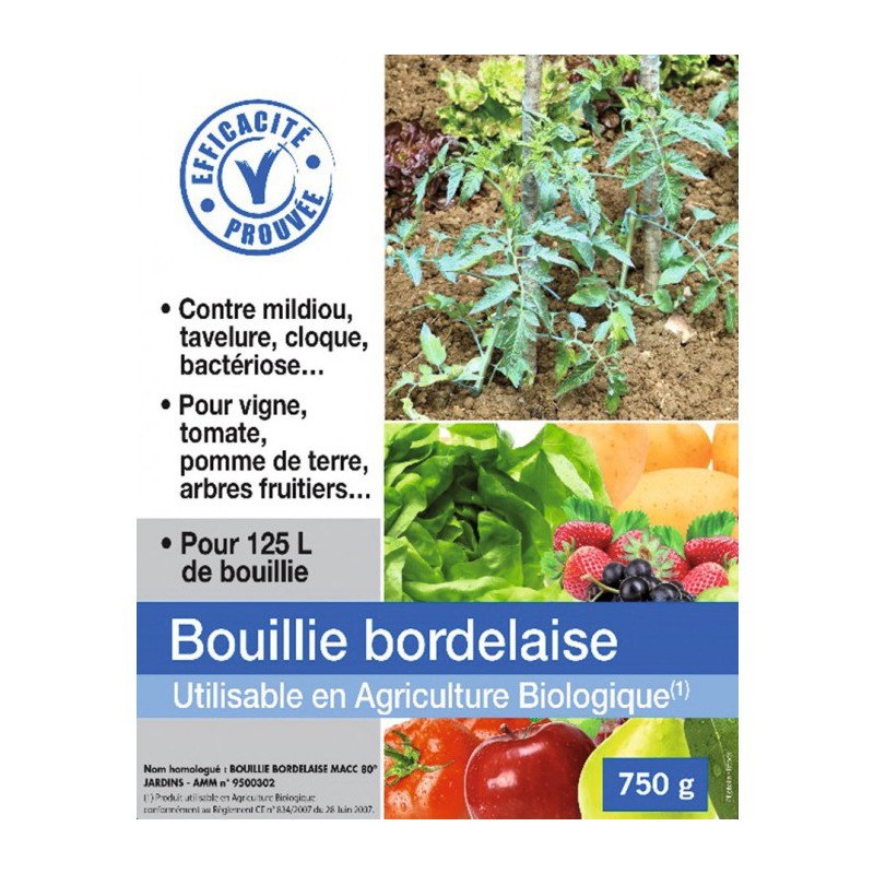 Bouillie bordelaise - 750 Grs - FLORENDI - Agriculture biologique - BR-202504