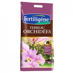 Terreau pour orchidées - 6 L - FERTILIGENE - Terreau - BR-130405