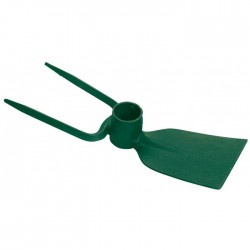 Serfouette soudée - Panne et fourche - Sans manche - 26 cm - CAP VERT - Griffe / Serfouette / Plantoir... - BR-325972