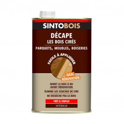 Décapant bois cirés - Facile à  appliquer - 1 L - SINTO - Décapants - BR-501424