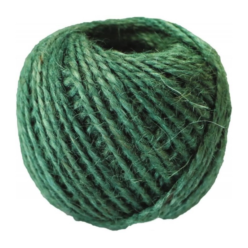 Corde de jardinage - Jute - 50 m - Vert - CATRAL - Autres accessoires - BR-143463