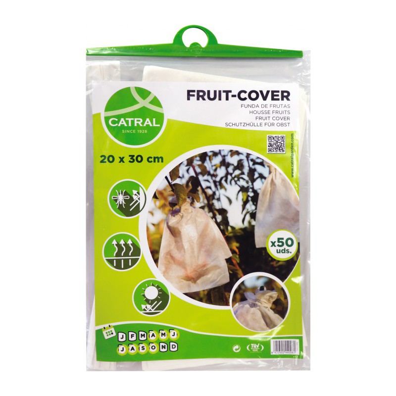 Housse de protection pour fruits - Lot de 50 - CATRAL - Protection des plantes - BR-143423