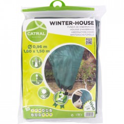 Housse d'hivernage en polypropylène - Non tissé - 1.8 m - CATRAL - Protection des plantes - BR-143426