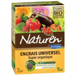 Engrais universel - Super organique - 4 Kgs - NATUREN - Agriculture biologique - BR-130503