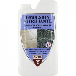 Émulsion vitrifiante pour carrelages, sols plastiques, marbres - 1 L - AVEL - Entretien des sols - BR-219185