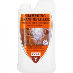 Shampoing cirant métallisé- Tomettes et terres cuites rouges - 1 L - AVEL - Entretien des sols - BR-219274