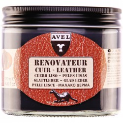 Baume rénovateur pour le cuir - Bleu marine - 250 ml - AVEL - Entretien du cuir - DE-528851