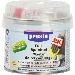 Mastic de rebouchage polyester - 250 Grs - PRESTO - Autres Mastics - BR-505161